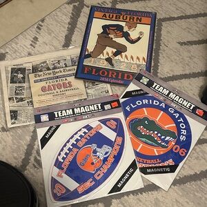 Florida Gators Memorabilia Set